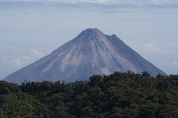 View of Poas Volcano
