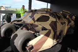 Villain's car in new Batman film Villain's car in new Batman film