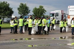 The Clean Up team The Clean Up team