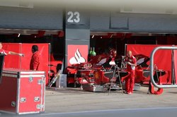 Ferrari in the Pits Ferrari in the Pits