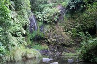Sacred waterfall