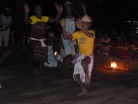 Villagers performing dance