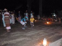 Villagers performing dance