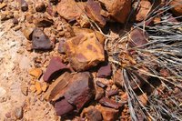 Colourful rocks