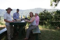 Picnic above Ngurdoto Crater
