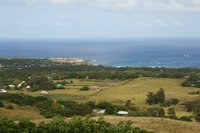 Looking down on Hanga Roa