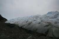 The glacier edge