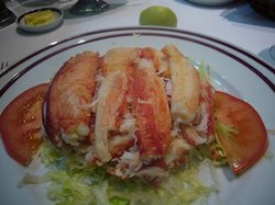 King crab in Punta Arenas