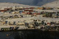 Small fishing village