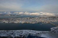 View from top of the Mountain cablecar