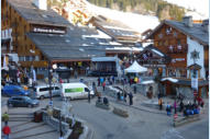 Meribel Centre with entertainment 2015