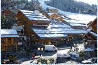 Meribel centre  view from our apartment 2012