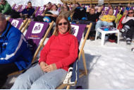 Leisurely lunch at base of Mount Vallon 2012