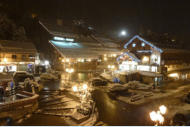 Meribel at night view from our apartment 2012