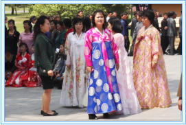 Traditional North Korean costume