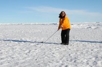 Playing Golf at the North Pole