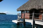 Our water bungalow at the Maitai